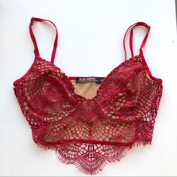For love and lemons lace bralette